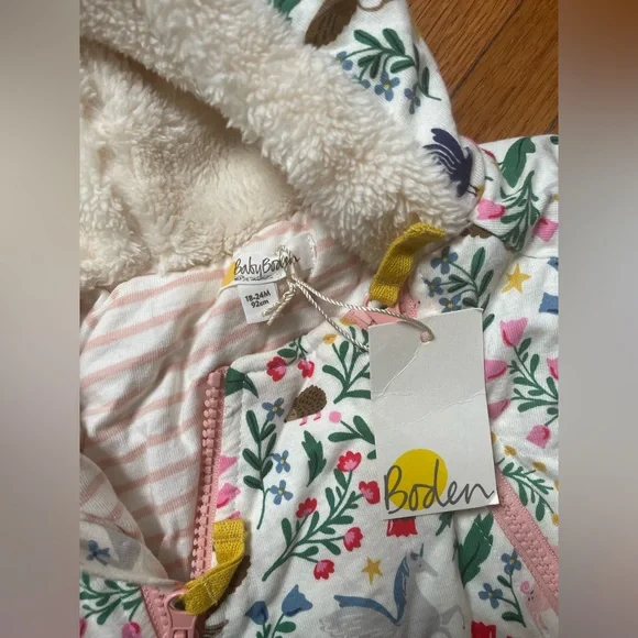 18-24 months Boden bunting suit, new with tags, never worn.